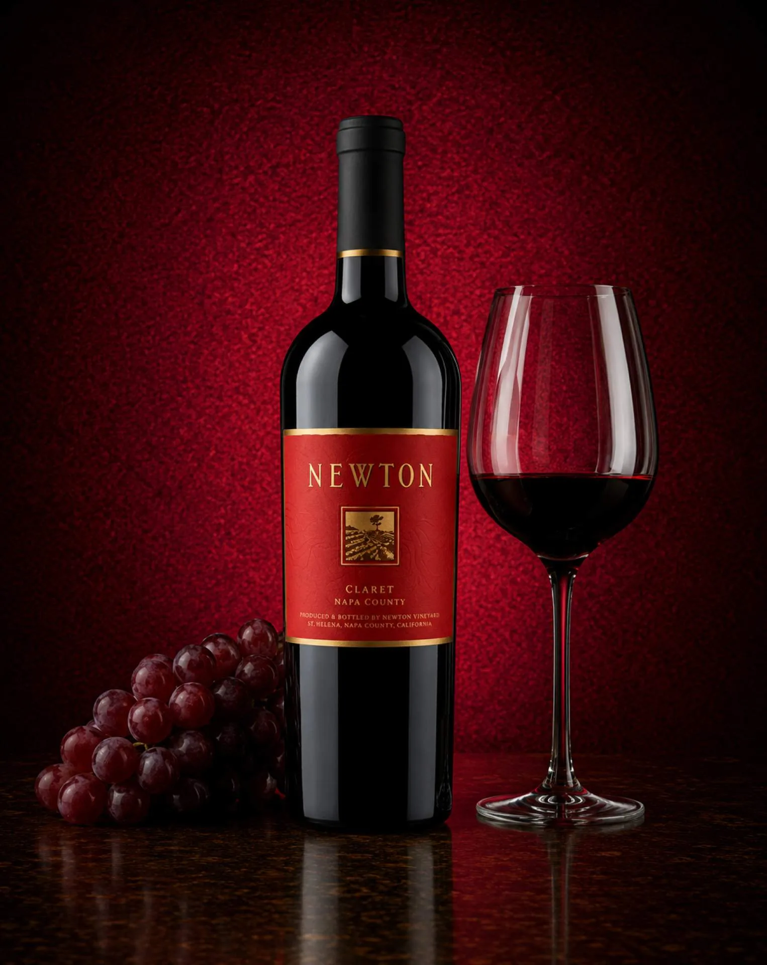 Newton Red Labelclaret